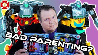 TRANSFORMERS Earthspark Cyber Combiners Review [upl. by Stanford635]