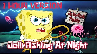 JELLYFISHING AT NIGHT  1 HOUR VERSION  YourBoySponge [upl. by Aisatna]