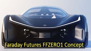 CES 2016  Faraday Futures Reveals FFZERO1 Concept [upl. by Godber]