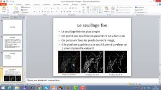 Cours de traitement dimage  Seuillage [upl. by Linet]