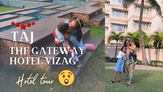 TAJ THE GATEWAY HOTEL VIZAG  Hotel tour  hotel room tour  sea view room [upl. by Meingolda]