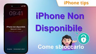 iPhone Non Disponibile📲 Come sbloccare iPhone SENZA CODICE Supporta iPhone 15 [upl. by Eloken]