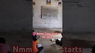 Nmms class starts for Eight Class viralvideo nmms motivationalvideo [upl. by Anitsuj]