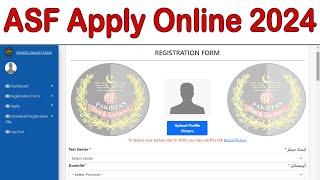 How to Apply in ASF Online Registration ASF Online Apply Process How to apply for ASF Jobs 2024 [upl. by Lovell485]