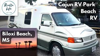 Cajun RV Park Biloxi MS Review Camping Biloxi Beach Rialta Life [upl. by Notneuq]