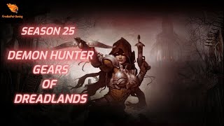 Diablo 3 Season 25  Demon Hunter  Gears of Dreadlands Build Guide  Solo Pushing Build Guide [upl. by Eirod]