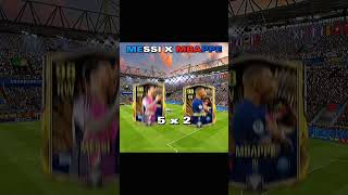 Messi x Mbappe 👺 shorts youtubeshorts eafc24 fifa fcmobile24 [upl. by Nimocks]