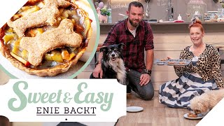 Apfelküchlein für Hunde gebacken von André Vogt dem Welpentrainer  Sweet amp Easy  Enie backt  sixx [upl. by Claudelle]