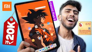 Xiaomi Pad 6 Unboxing Under 20000RS 🤩 Best Tablet For Gaming amp Students Snapdragon 870🔥 [upl. by Marline]