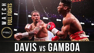 Davis vs Gamboa FULL FIGHT： December 28 2019 PBC on Showtime [upl. by Yerga860]