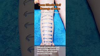 Learn Effective Calf Massage at Home calfmassage leghealth simplemassage legcare homemassage [upl. by Nuahsor836]