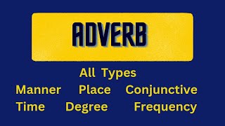 Adverb Definition of adverb [upl. by Eniffit]