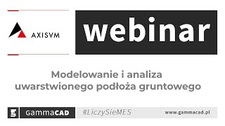 AxisVM  Modelowanie i analiza uwarstwionego podłoża gruntowego [upl. by Enaerb689]