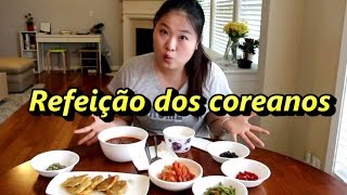 REFEIÇÃO COREANA DICAS DE COMPORTAMENTO E blá blá blá [upl. by Aihsatsan677]