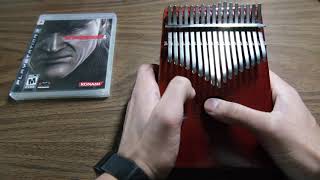 Metal Gear Solid 4 Old Snake Theme  Kalimba [upl. by Hallerson]