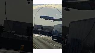 Plane Makes Insane Emergency Landing on Busy Road￼ emergencylanding crashlanding [upl. by Tisbe316]