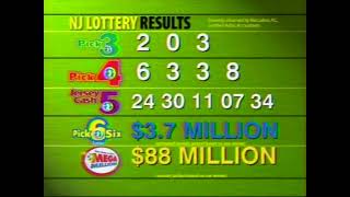 NJ Lottery Results with AI voiceovers [upl. by Calica]