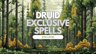 I bet you cant name all six of the druid exclusive 6th level spells in dnd 5e [upl. by Clover157]