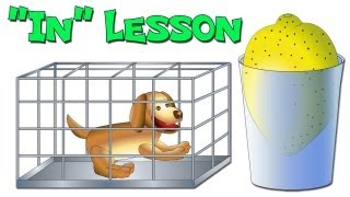 quotInquot ESL Lesson  Learn English Online with Busy Beavers [upl. by Eisak]