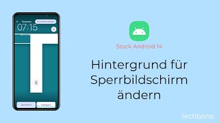 Hintergrund für Sperrbildschirm ändern Android 14 [upl. by Zeugirdor240]