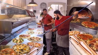 Centinaia di Favolose Pizze Sfornate Senza Sosta Pizzeria “Sarchiapone” Torino Italia [upl. by Eednarb]