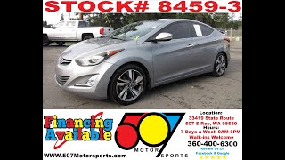 2015 Hyundai Elantra Limited STK 84593 [upl. by Lenna]