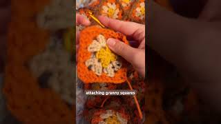 crochet grannysquare crochetprojects crocheting crochettutorial crochetpattern blanketcrochet [upl. by Prudhoe]