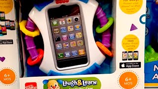 APPTIVITY CASE by LAUGH amp LEARN from FISHER PRICE iPhone Holder TOY REVIEW [upl. by Romeu]