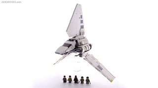 LEGO Star Wars Imperial Shuttle Tydirium review set 75094 [upl. by Akirre]