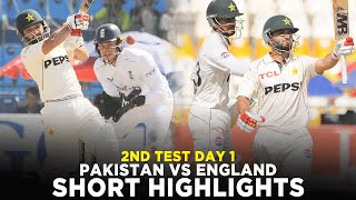 Short Highlights  Pakistan vs England  2nd Test Day 1 2024  PCB  M3G1K [upl. by Marena686]