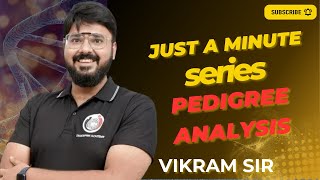 Pedigree Analysis  Autosomal Dominant amp Autosomal Recessive  BY VIKRAM SIR [upl. by Trow624]