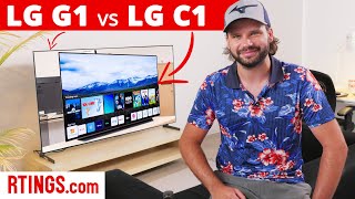 LG G1 vs LG C1 2021 – Is the New EVO Panel Worth It [upl. by Noivax]