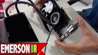 Tutorial  Instalando Kraken G10 na GTX 780Ti  Corsair H105  H75 PTBR [upl. by Alam569]