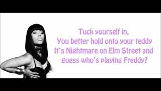 Nicki Minaj  My Chick Bad Verse Lyrics Video [upl. by Bullion927]