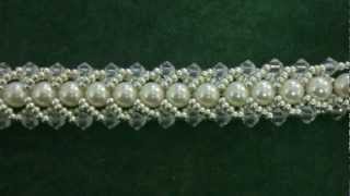 Beading4perfectionists  Beginners tutorial  Flat Spiral beading tutorial [upl. by Kaule]