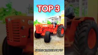 Top 3 INDIAN TRACTOR Games With REALSTIC GRAPHIC  Indian Tractor Wala Game  games top3games [upl. by Letnohs]