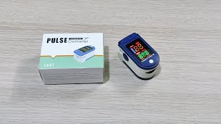 Pulse Oximeter LK87 เครื่องวัดออกซิเจนในเลือด  Reviews [upl. by Sallie]