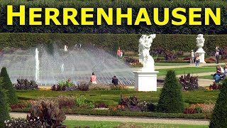 Herrenhausen Gardens │ Hanover Visit to The Great Garden [upl. by Ellmyer]