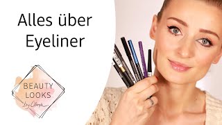 Eyeliner für Anfänger mit Olesja [upl. by Gamali972]