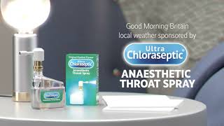 Ultra Chloraseptic Anaesthetic Sore Throat Spray Winter 2021 TV Advert [upl. by Greggory]