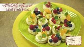 Absolutely Almond Mini Fruit Pizzas [upl. by Eckhardt]