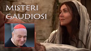 MISTERI GAUDIOSI  lunedì e sabato  CARDINAL COMASTRI  video relativi ai misteri [upl. by Trebreh]