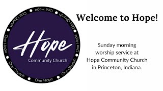 Sunday November 3 2024 10 AM CST Welcome to Hope [upl. by Eerrehs436]