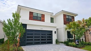 ☀️New Construction Home 4 Bedroom Palm Beach Gardens Model Home Tour  Build A Home South Florida [upl. by Allehcim]