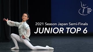 Junior Men Top 6 Classical Ballet Variations  YAGP Japan 2021  Ages 1214 [upl. by Ahsitaf]