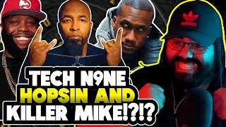 Tech N9ne and Eminem on THE SAME DAY  Adiar Reacts to Disgusted  Ft Hopsin amp Killer Mike [upl. by Britt381]