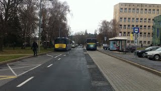 Miskolc 2es járat Búza tér  Egyetemváros  Miskolctapolca [upl. by Adnorrahs]