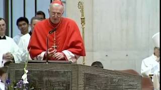 Cardinal Cormac MurphyOConnor at Clifton Cathedral 28 March 2001 [upl. by Azilanna977]