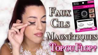 JE TESTE LES FAUX CILS MAGNETIQUES [upl. by Di21]