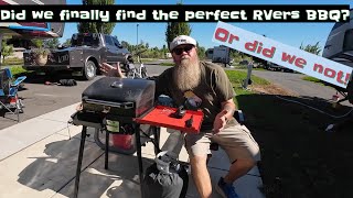 Comparing camp Chef 2 burner to 1 burner Fulltime RVing [upl. by Arrek]